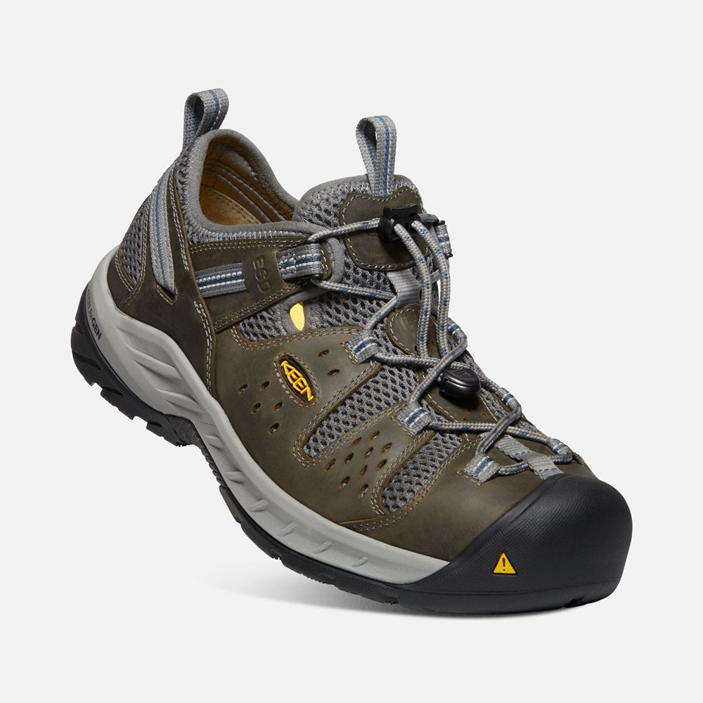 Chaussures de Travail Keen Homme Marron | Atlanta Cool Ii Esd (Steel Toe) | DOKVR-9658